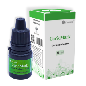 Prevalent CarioMark caries indicator dye for detecting infected dentin during cavity preparation